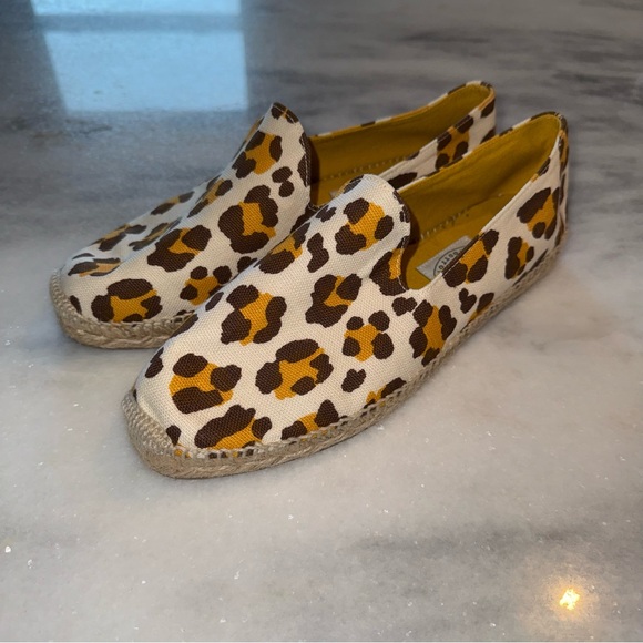 Stubbs & Wootton Shoes - Stubbs & Wootton Palm Beach Animal Cheetah Print Espadrilles Flats-Canvas-SZ 38
